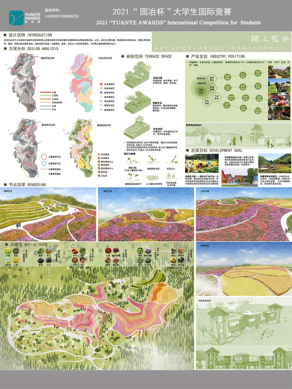 陌上花开——成都市龙泉花果山风景名胜区沧澜果海地块详细规划设计