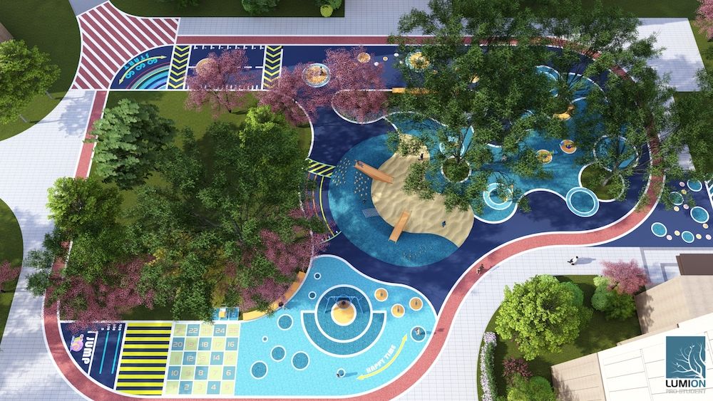 电建地产·济南洺悦府景观设计方案