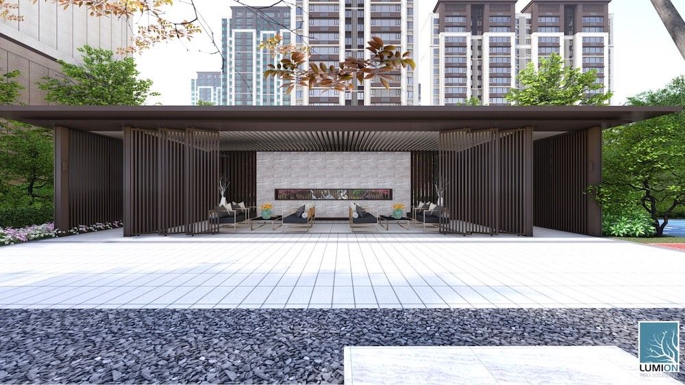 电建地产·济南洺悦府景观设计方案