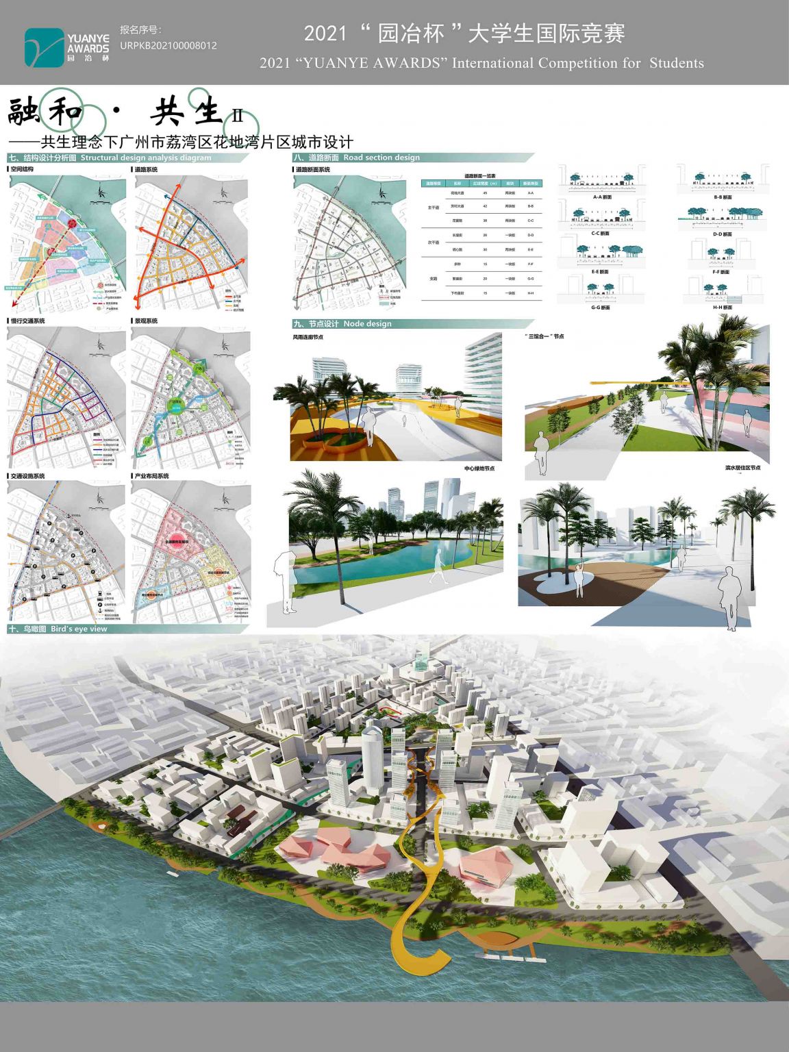 融和·共生——共生理念下广州市荔湾区花地湾片区城市设计