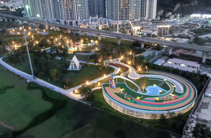清远佳兆业清远城市广场公园