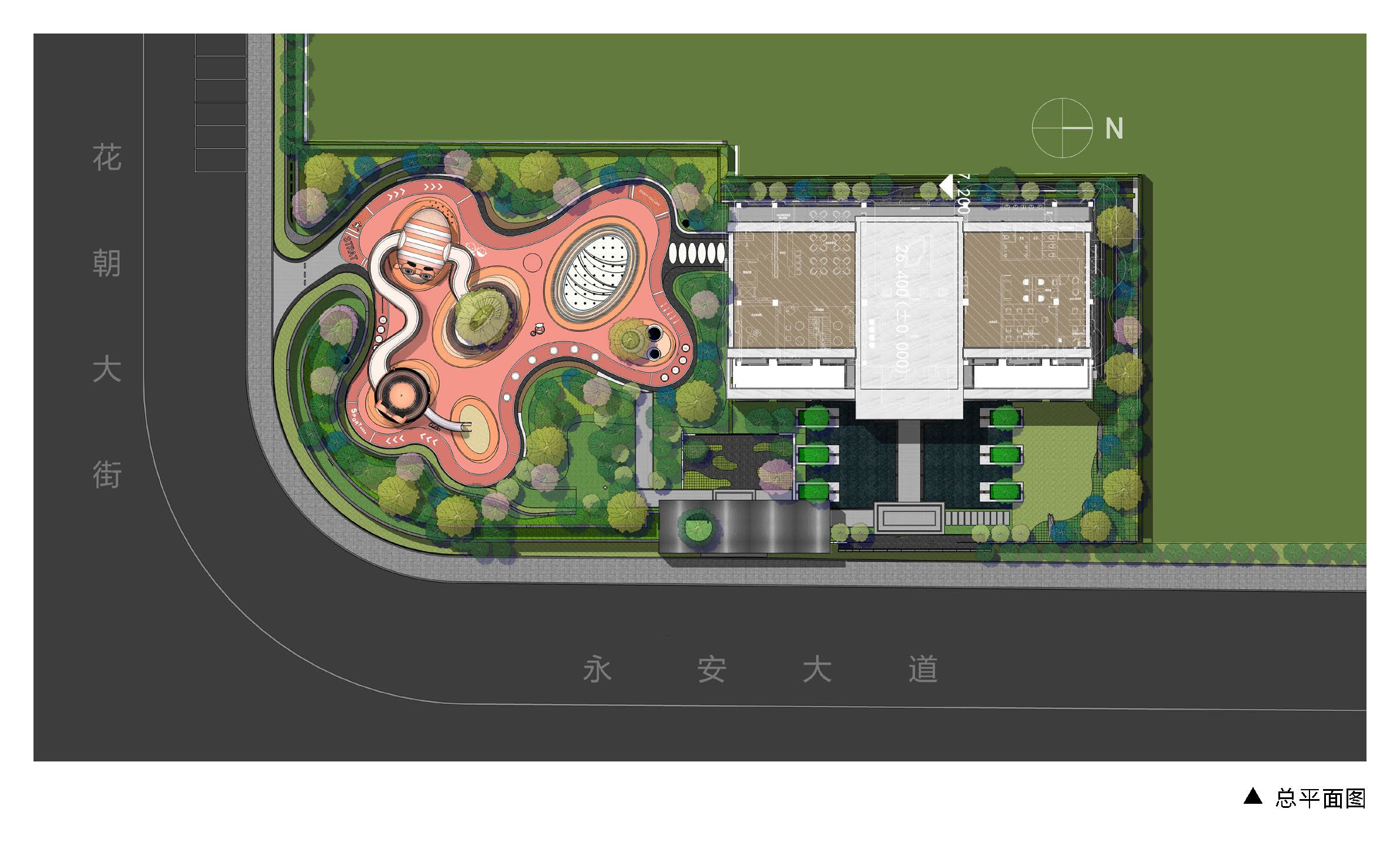 美好置业·问津公园壹号展示区景观设计