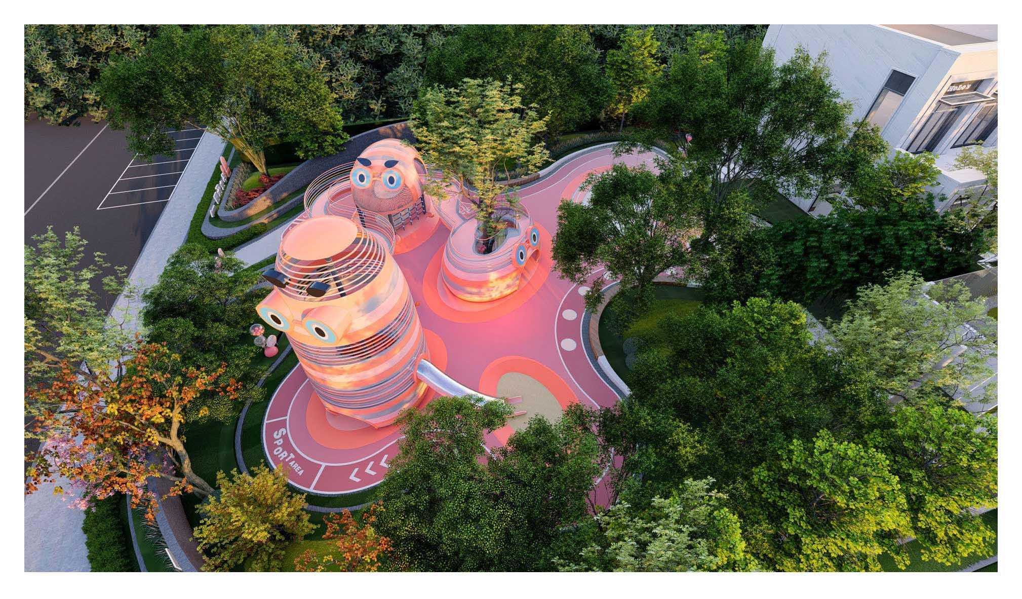 美好置业·问津公园壹号展示区景观设计