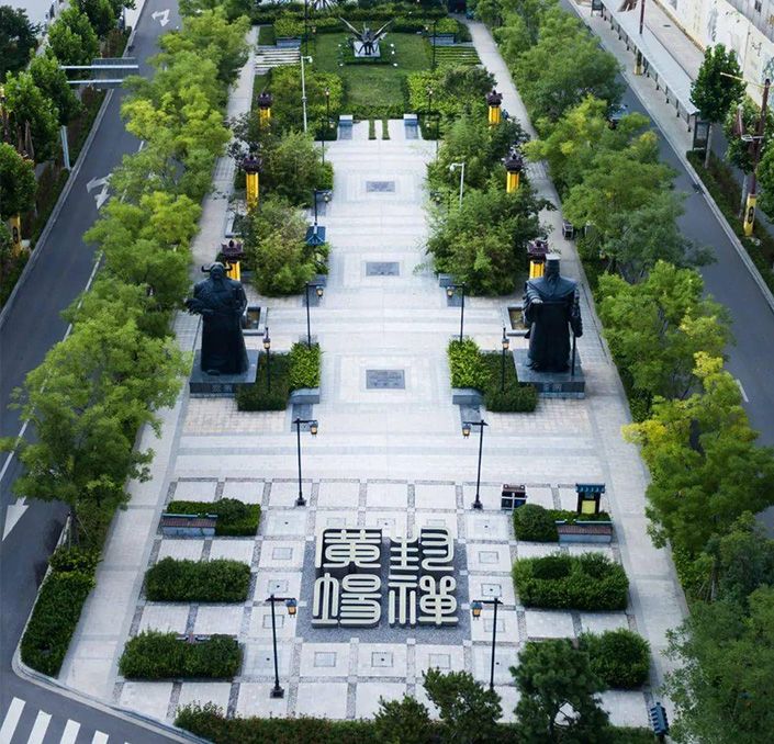 泰安市高铁新区泰安大道景观设计