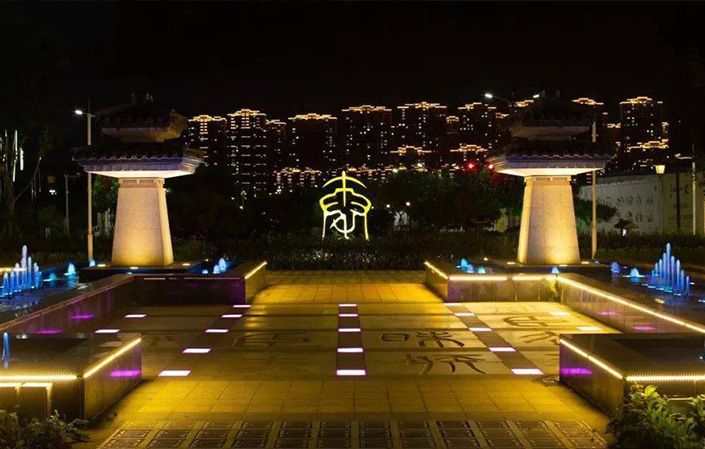 泰安市高铁新区泰安大道景观设计