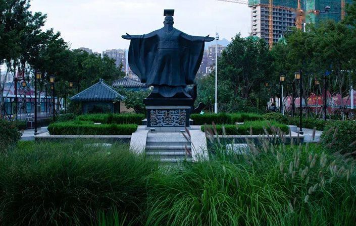 泰安市高铁新区泰安大道景观设计