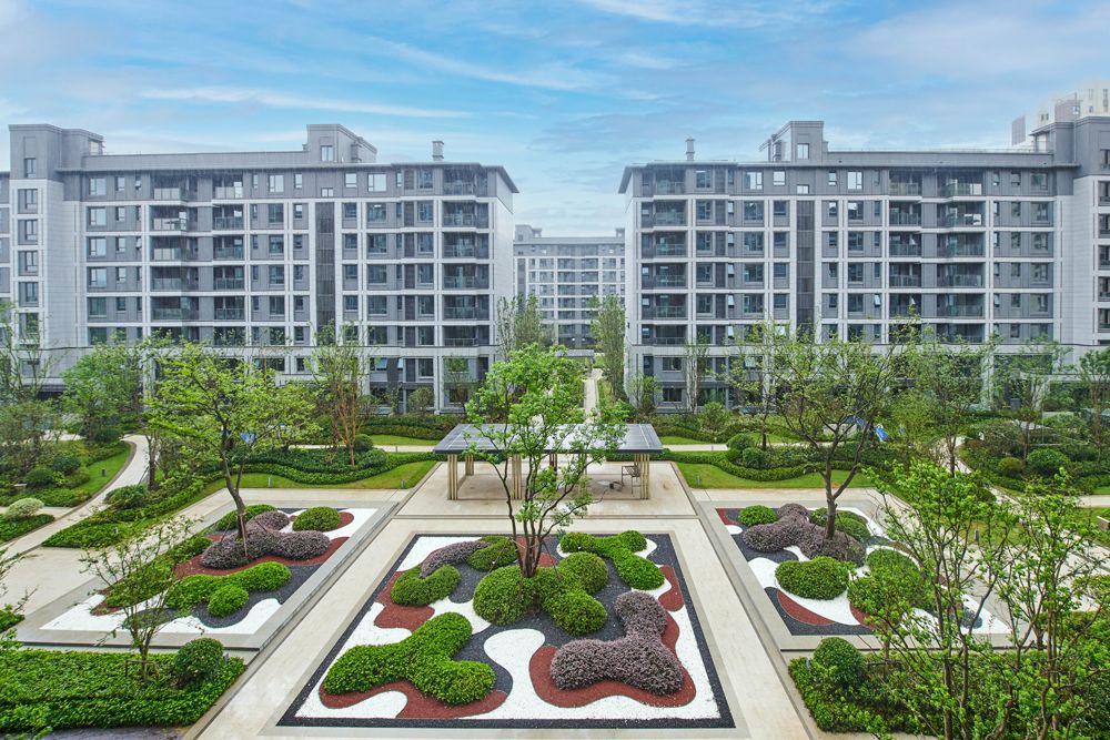 合肥北雁湖·玥园大区景观工程