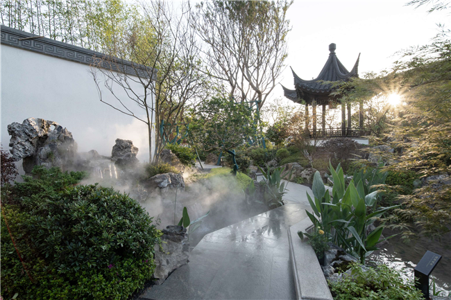 益阳央著项目展示区景观工程