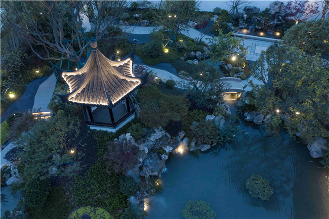 益阳央著项目展示区景观工程