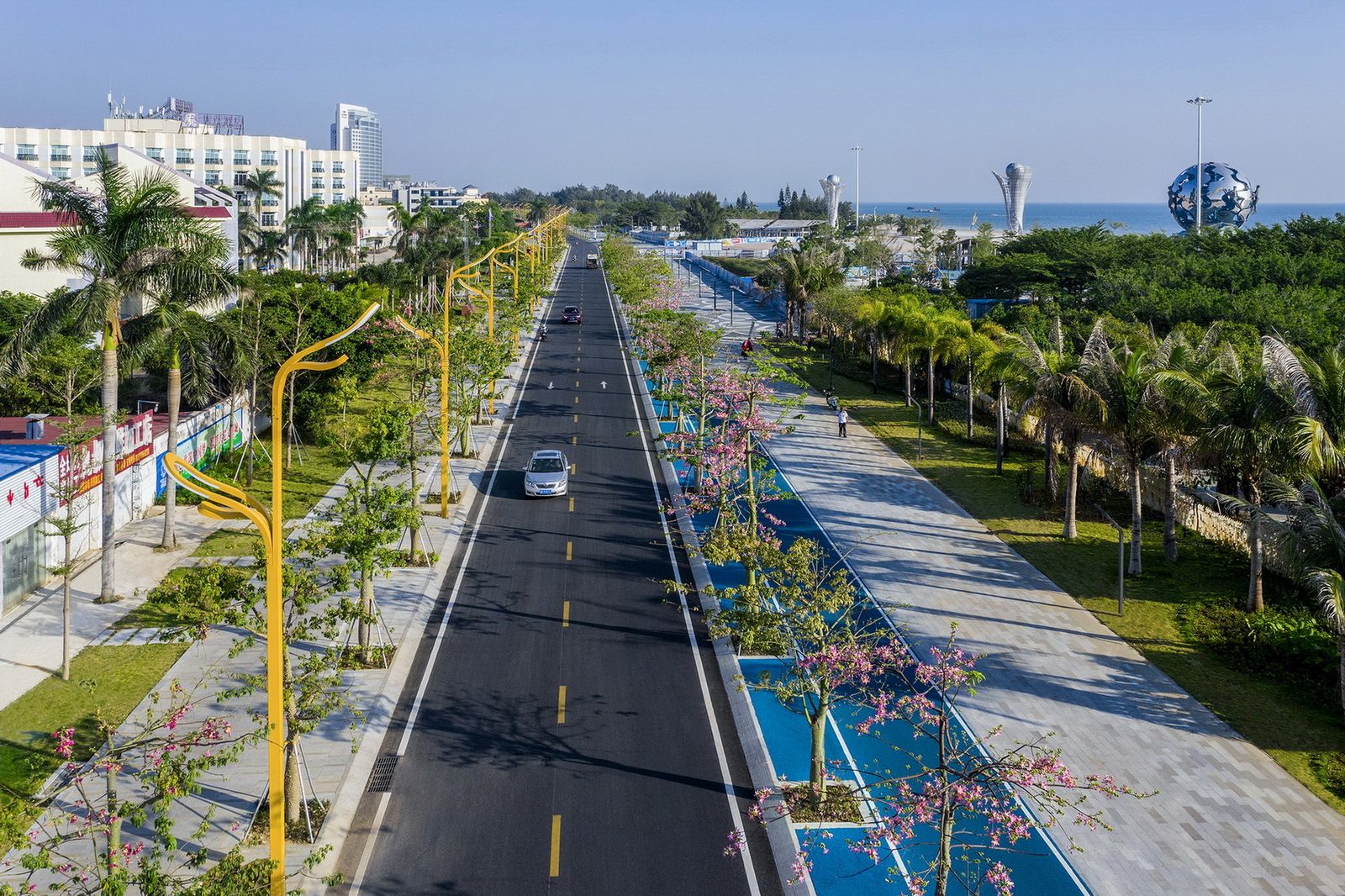 北海银滩四号路整治改造提升