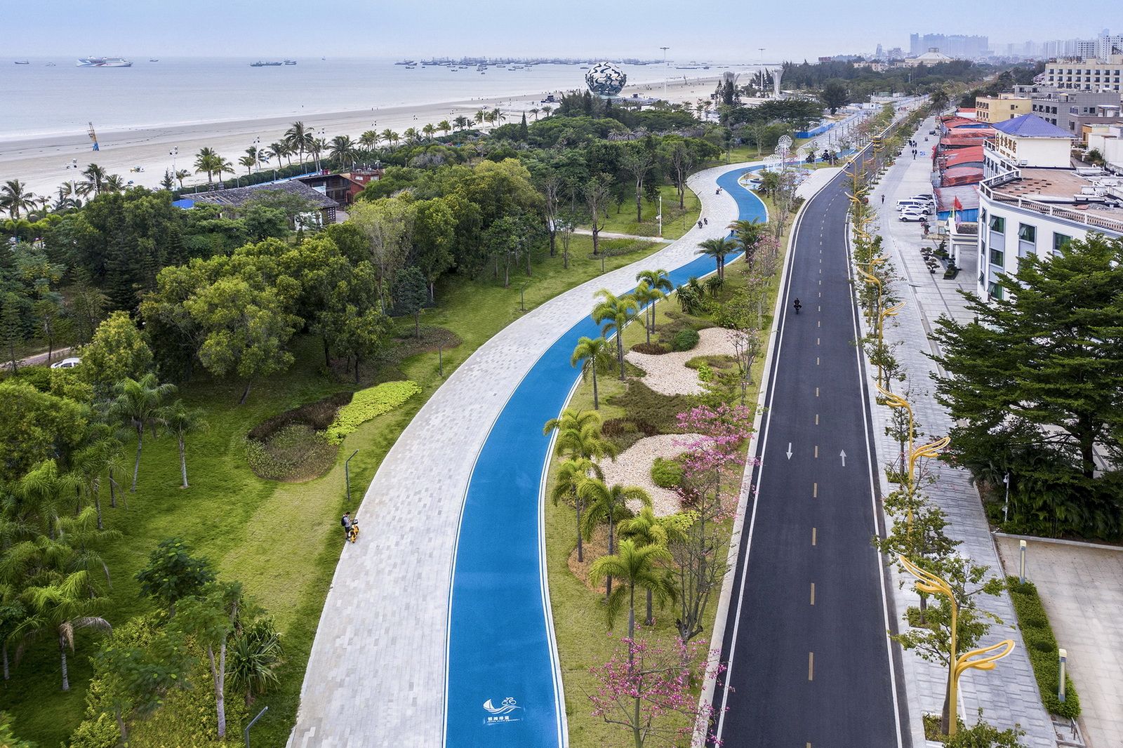 北海银滩四号路整治改造提升