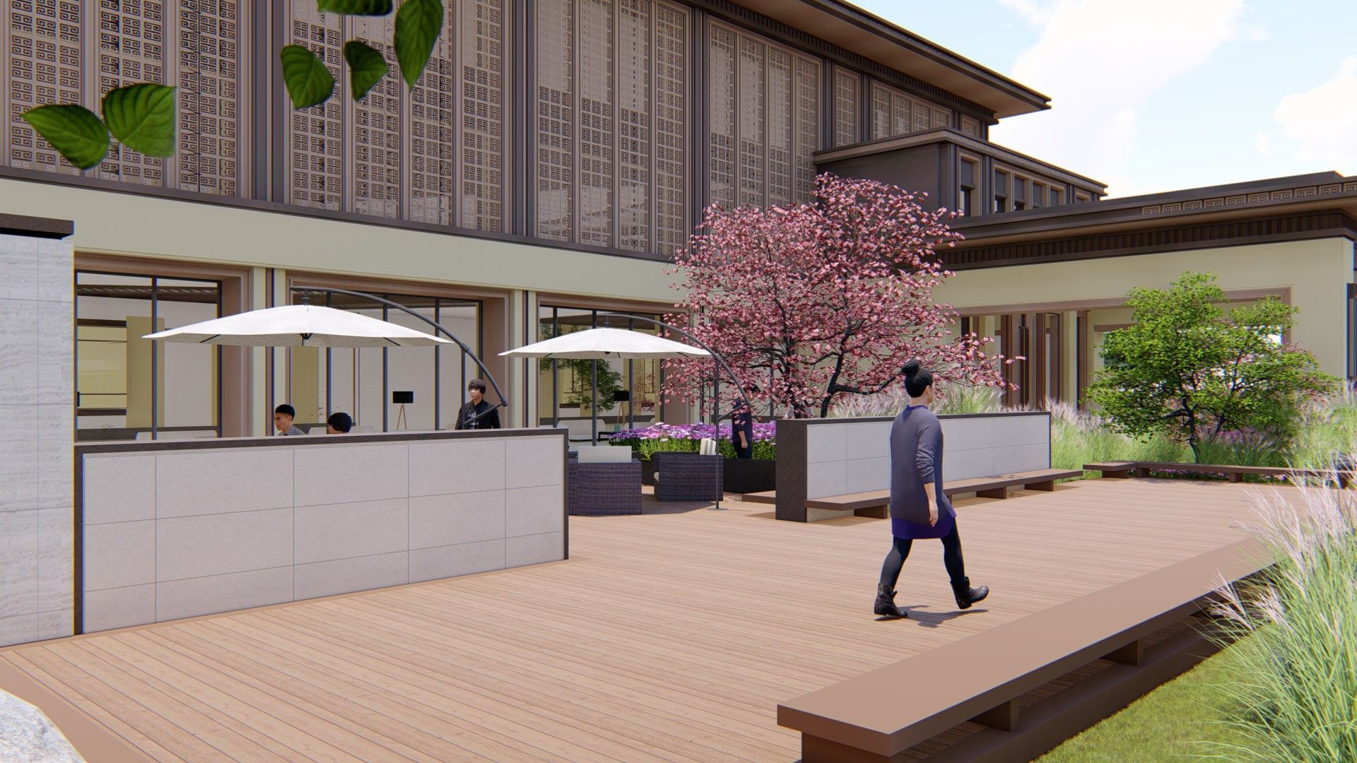 北京城建保定督府壹号示范园林景观设计