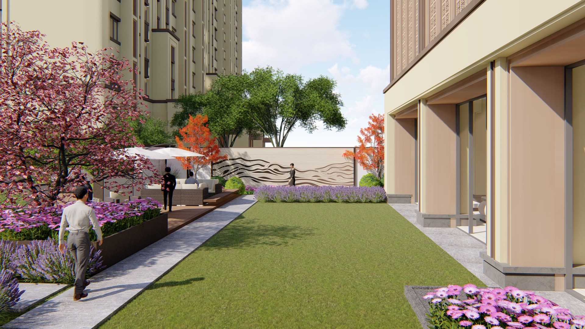 北京城建保定督府壹号示范园林景观设计
