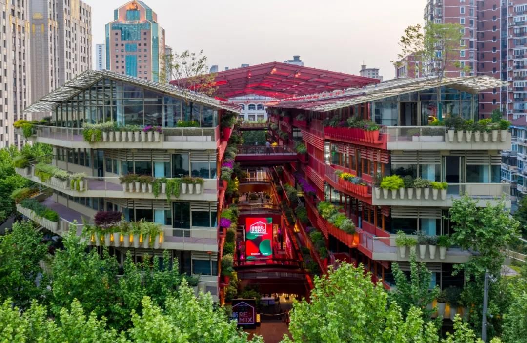 上海恒基旭辉天地绿植墙种植设计