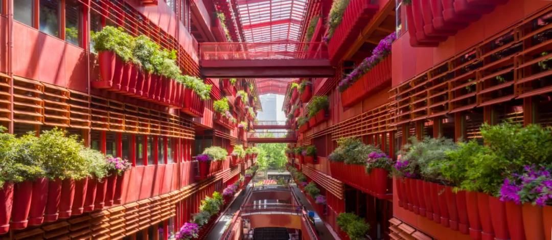 上海恒基旭辉天地绿植墙种植设计