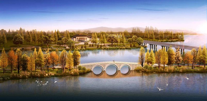 咸宁大洲湖生态建设示范区项目湿地公园及环湖绿道设计