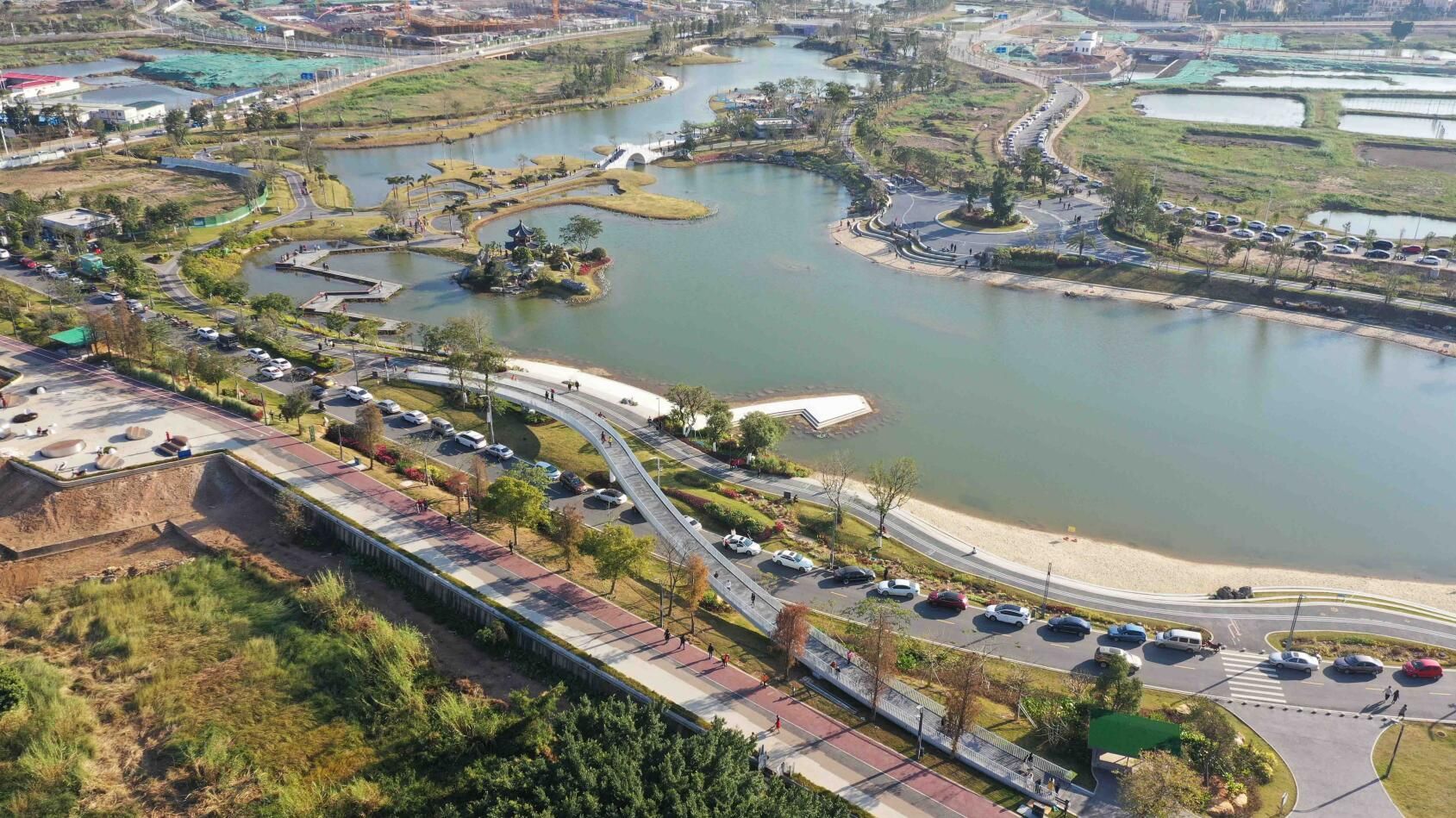广东江门市潮连岛潮头中央公园