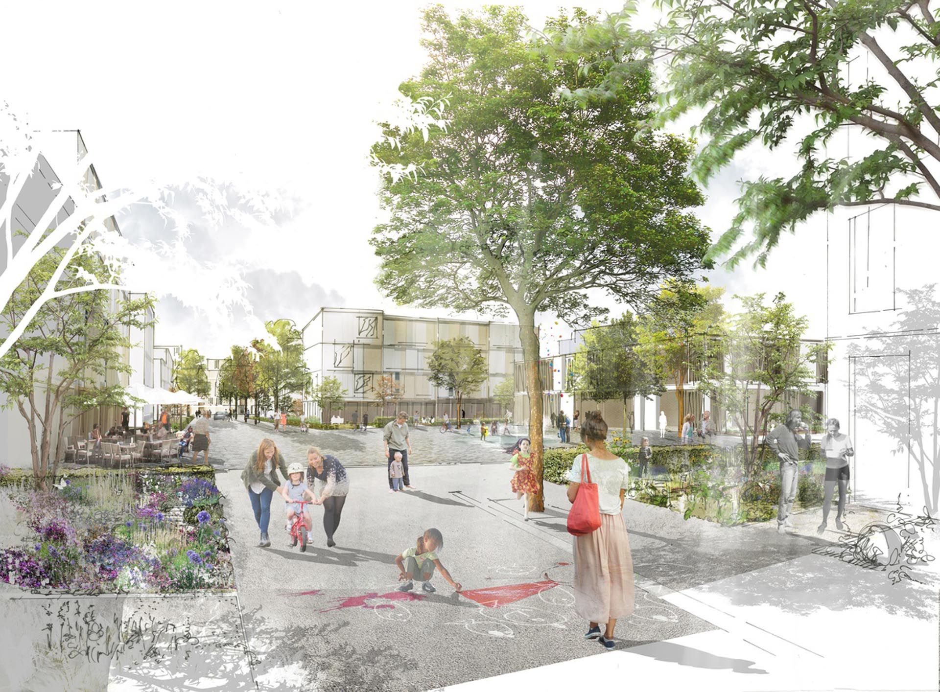A New District at Dietenbach Freiburg, Germany/德国弗莱堡迪岑巴赫新城区规划