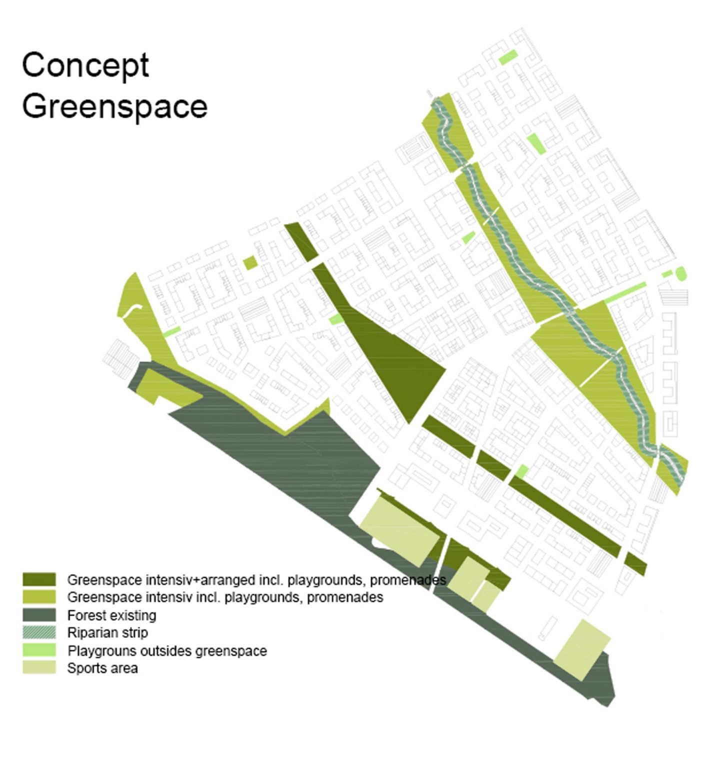 A New District at Dietenbach Freiburg, Germany/德国弗莱堡迪岑巴赫新城区规划