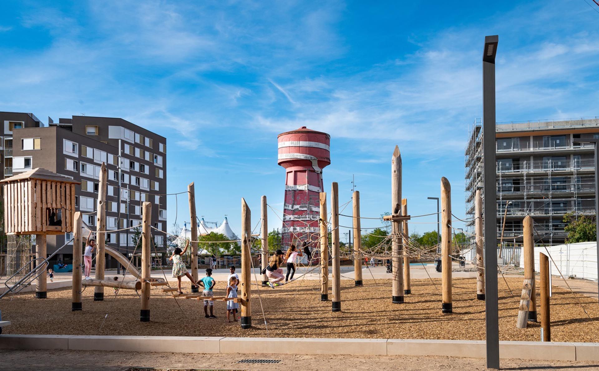 Esplanade TASE Lyon, France/法国里昂塔塞丝绸工厂改造项目