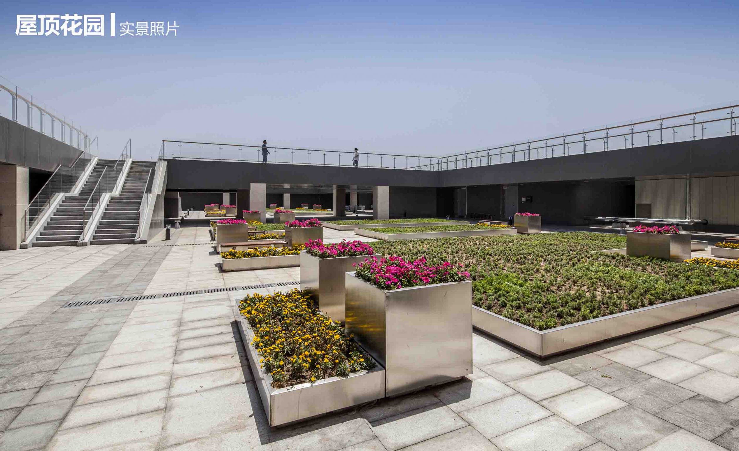 济南空天信息高端成品库厂房景观设计