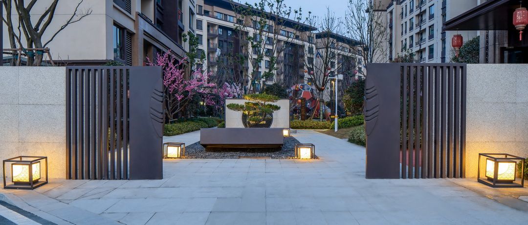 南阳邓州建业公园里