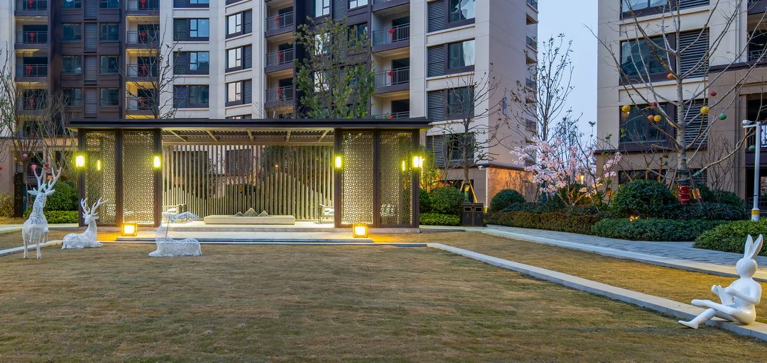 南阳邓州建业公园里