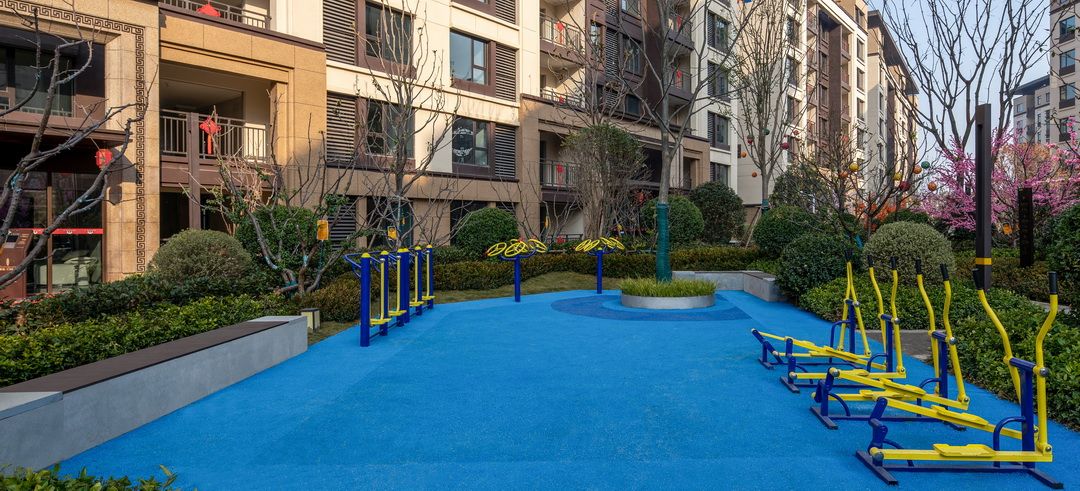 南阳邓州建业公园里