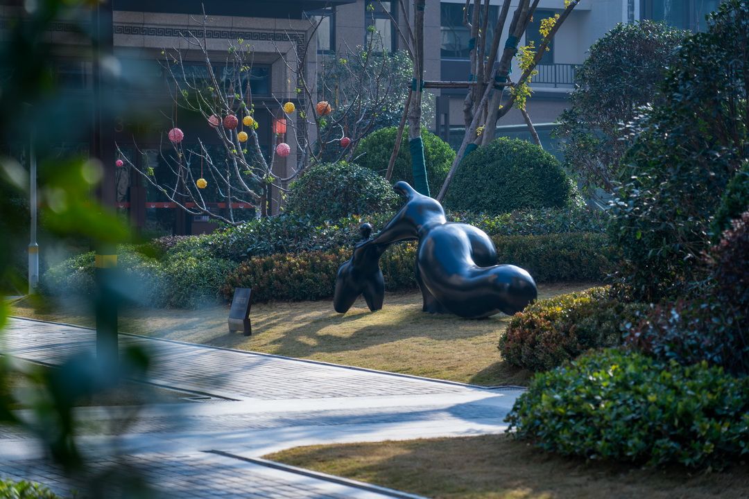 南阳邓州建业公园里