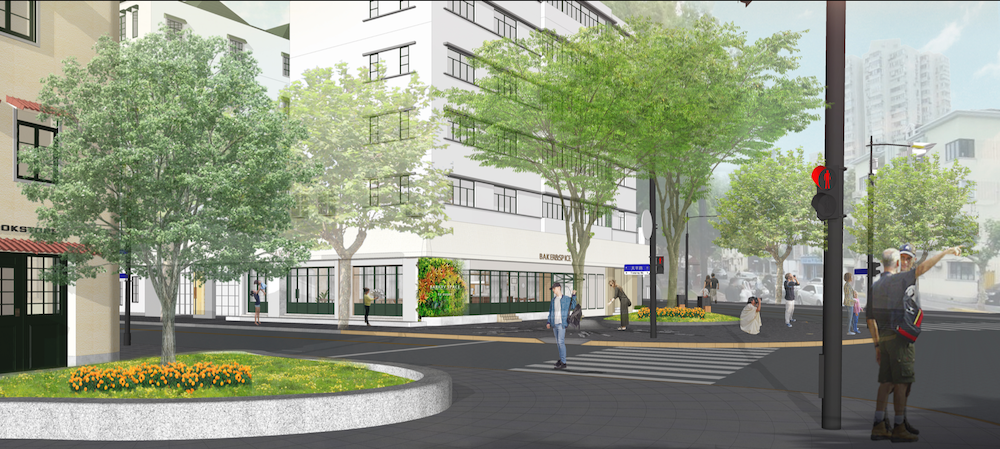 武康大楼节点精细化城市设计（已建成部分）