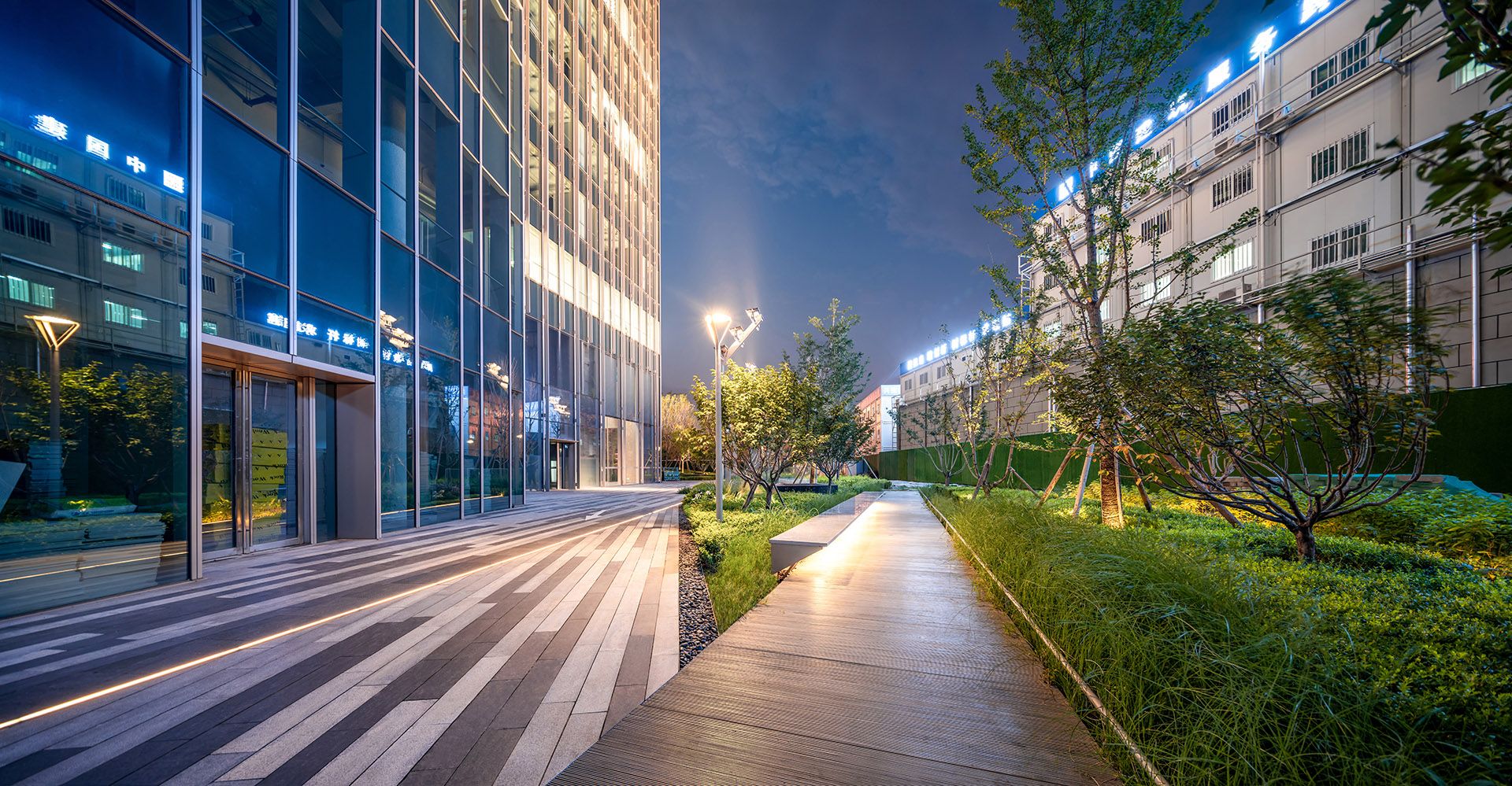 北京丰台区丽泽商业金融用地项目园林景观工程