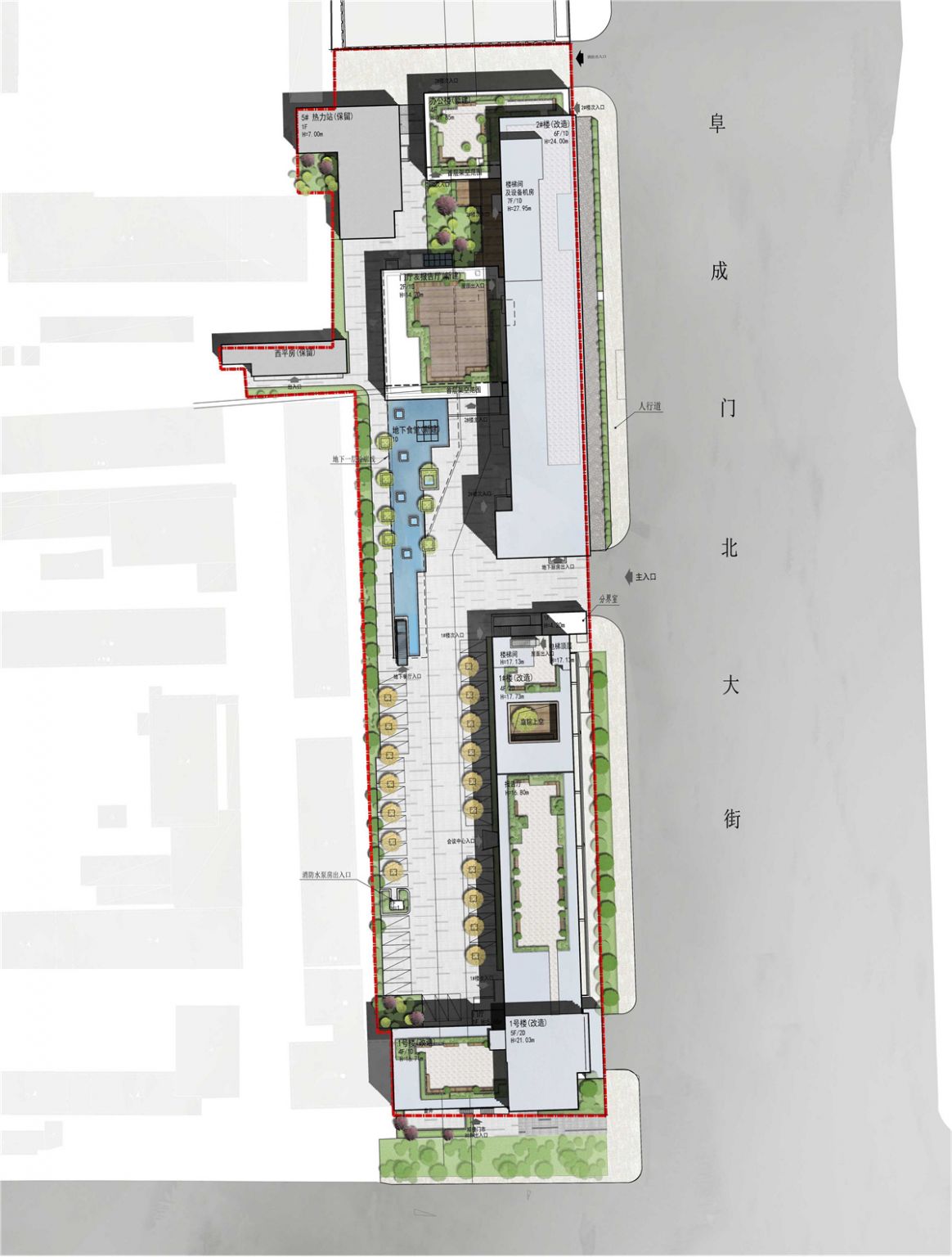北京城建设计发展集团总部办公区景观设计