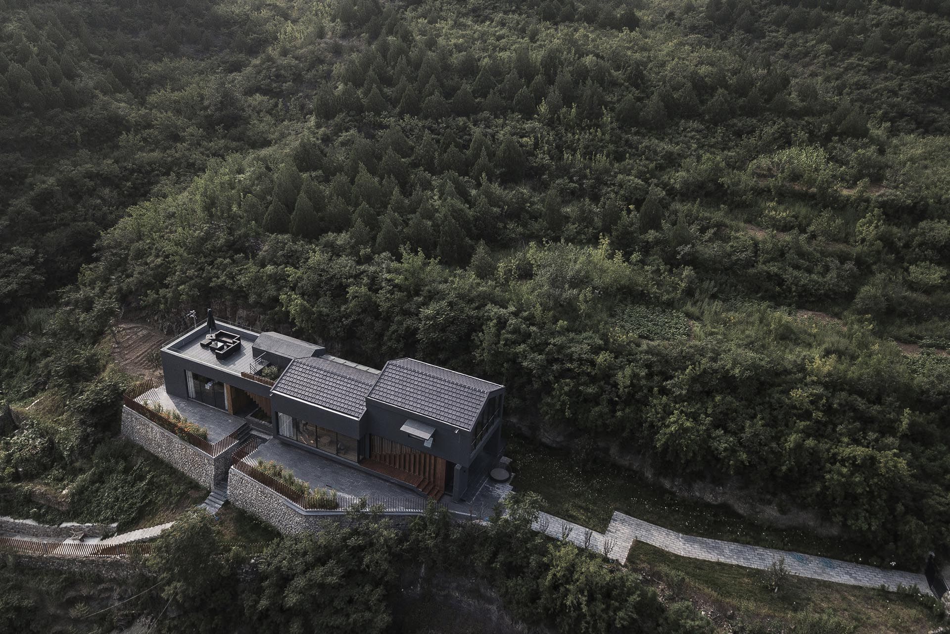 半山的居室_东胡林民宿设计