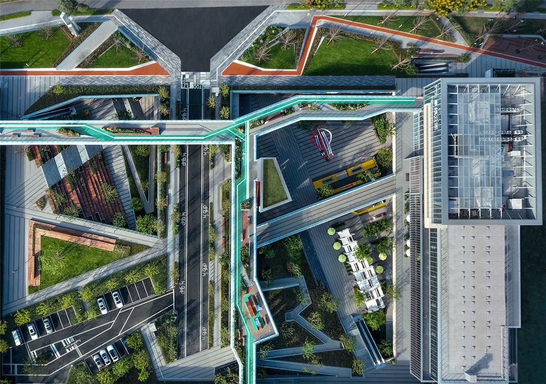 轨道城市 万科·高线公园