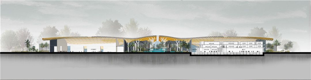 广州空港中央商务区城市设计及会展中心建筑设计（有推文）