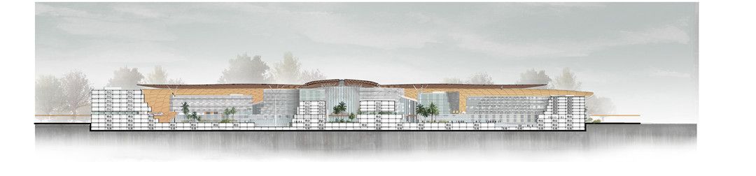 广州空港中央商务区城市设计及会展中心建筑设计（有推文）