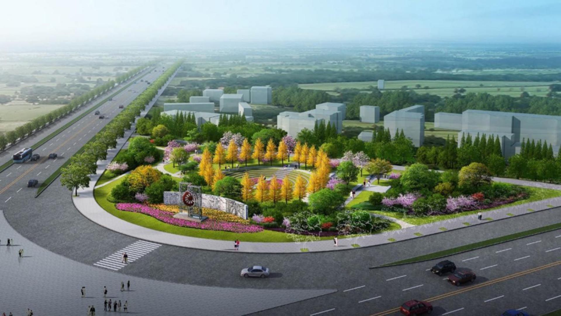 平舆县县城绿地景观提升改造工程设计施工一体化项目（EPC）