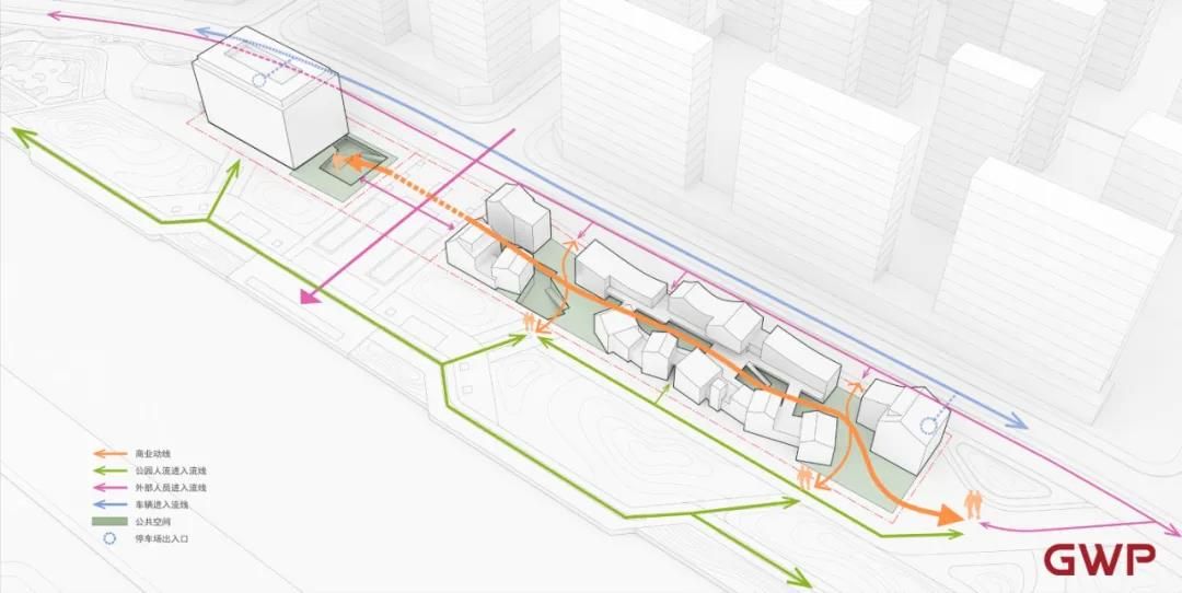 GWP源尚建筑：杭州临安苕溪公园文化休闲商业街