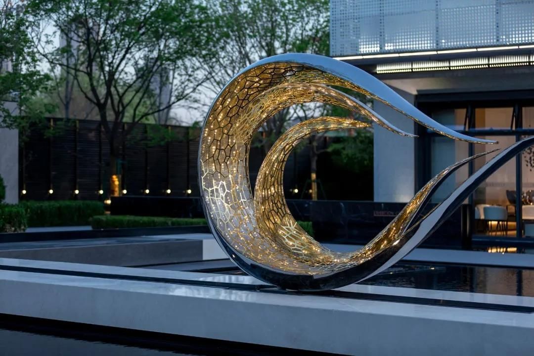 五天景观 | 天津景瑞誉璟天地示范区雕塑设计