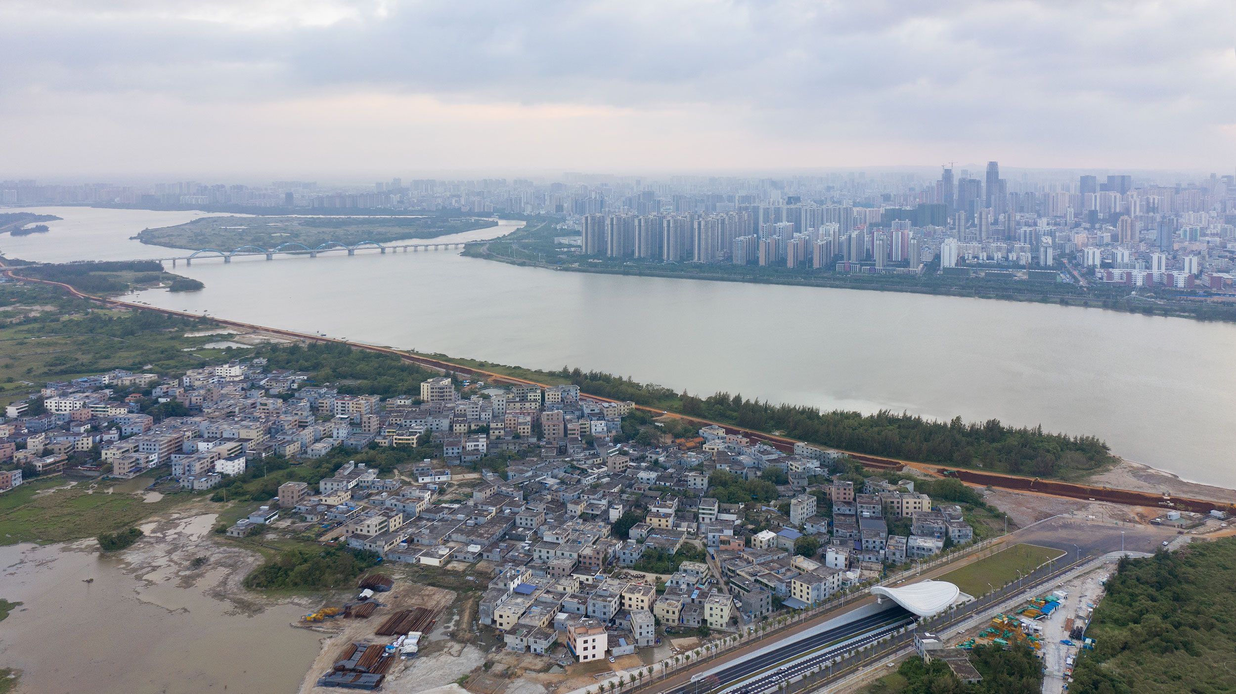 海口文明东隧道光过渡设计 Haikou Wenming East Road Tunnel