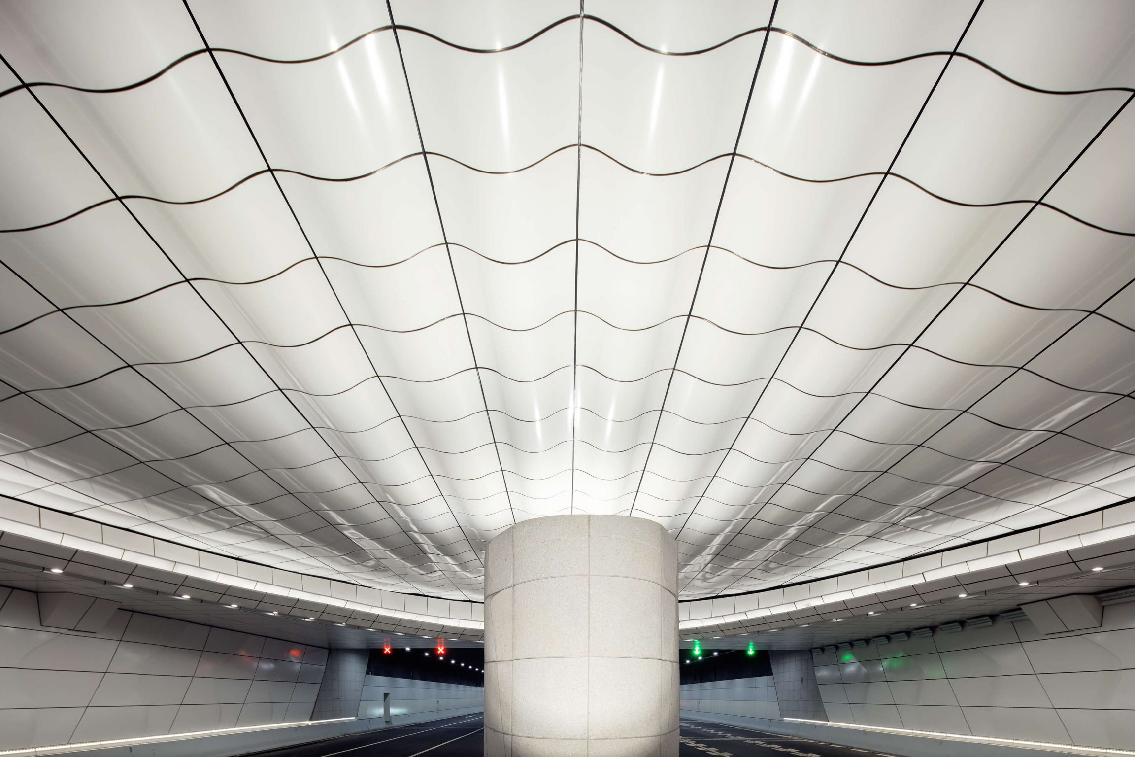 海口文明东隧道光过渡设计 Haikou Wenming East Road Tunnel