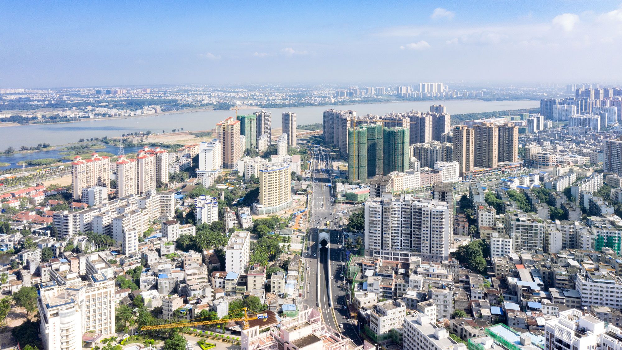 海口文明东隧道光过渡设计 Haikou Wenming East Road Tunnel