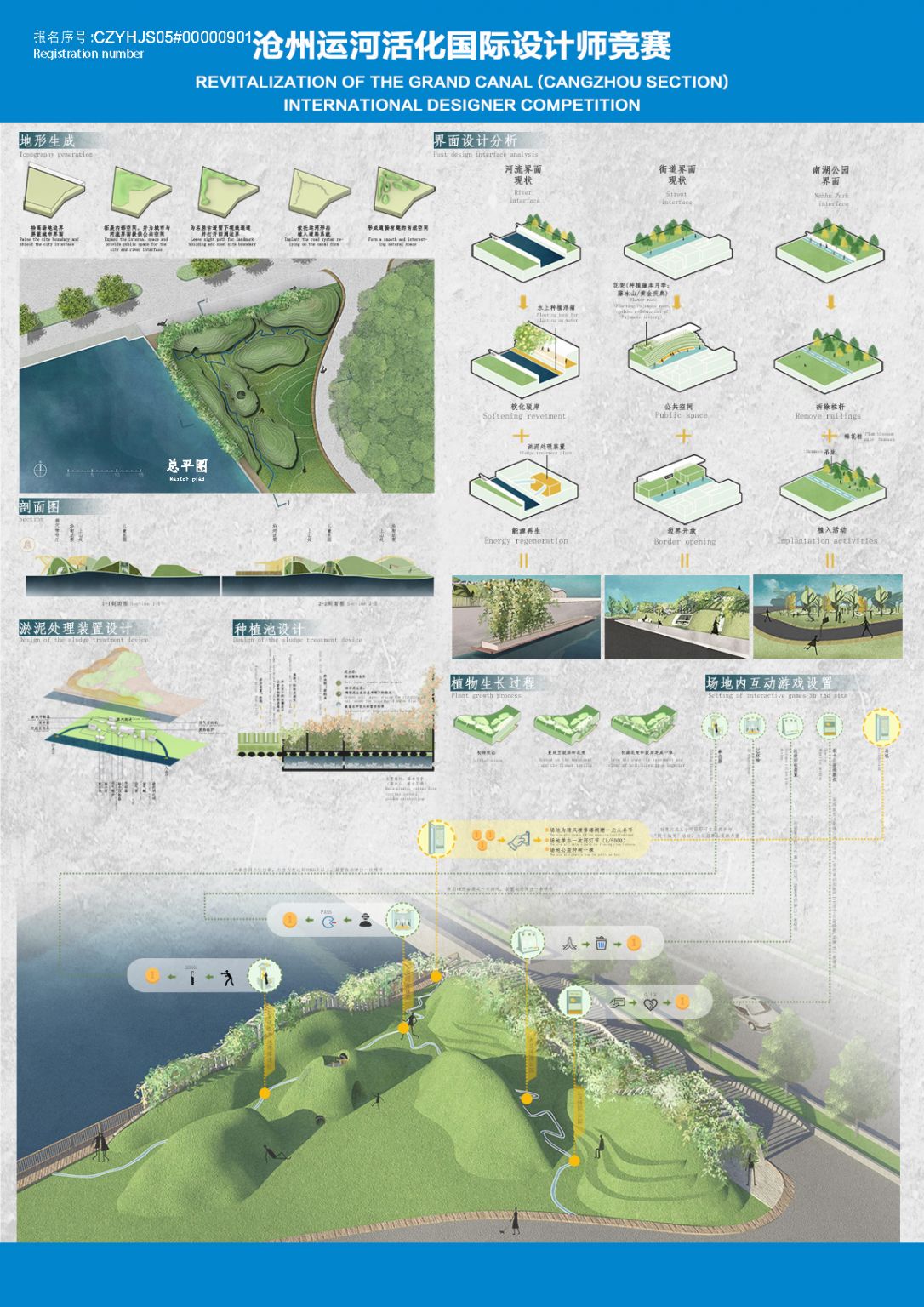 绿色天际线 ——从渡人到渡心，渡口的自然生长 Green Skyline ——From crossing river to purifying...