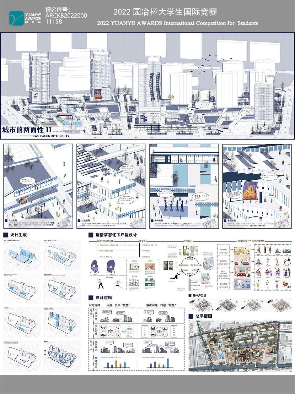 城市的两面性-基于人群的城市综合体设计
