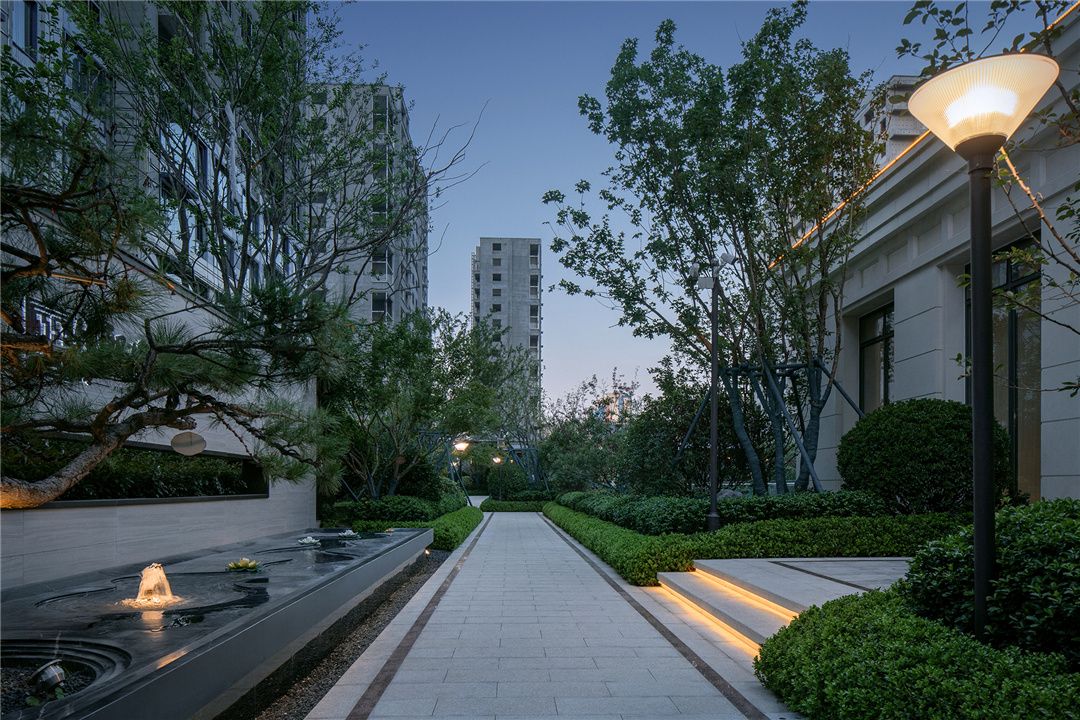 宋韵风华丨潍坊恒信熙湖名筑景观实景样板区