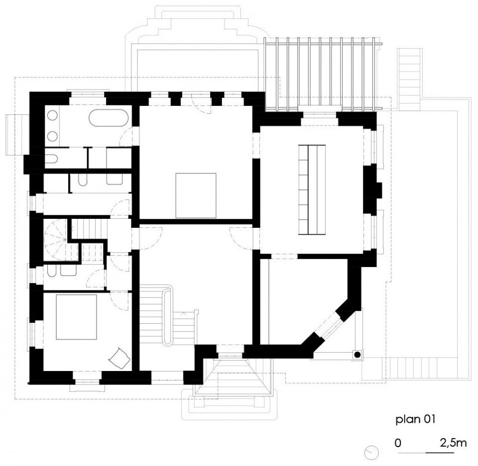Bak Gordon Arquitectos | Ricardo Bak Gordon 花园中的花园