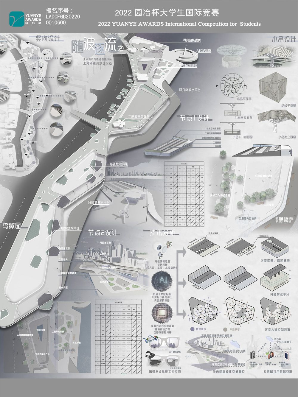 随波逐流——未来城市与绿色基础设施：上海外滩滨水区改造