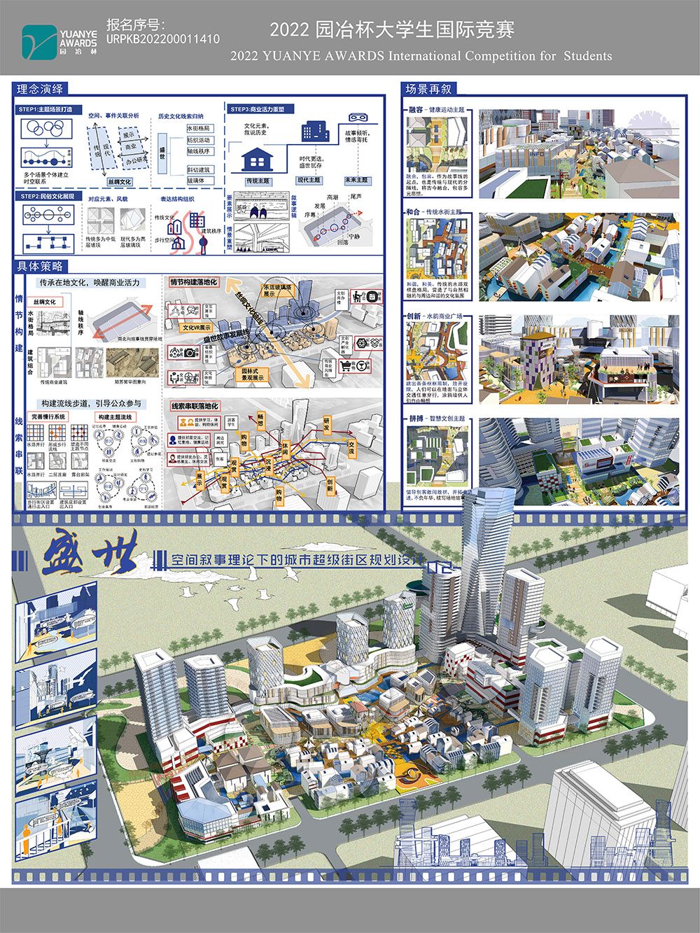 盛世——空间叙事理论下的城市超级街区规划设计