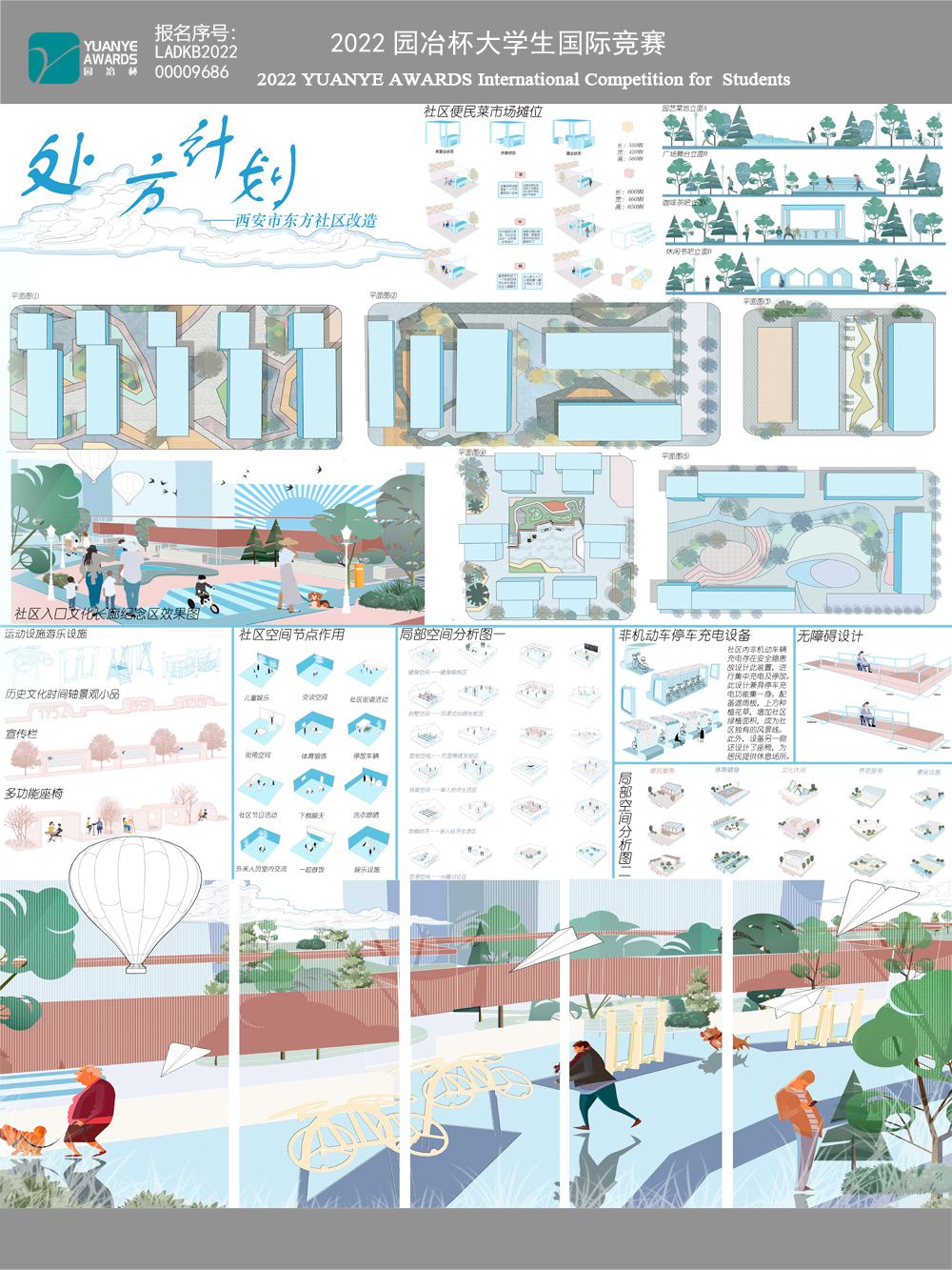 《处方计划——西安市东方社区改造》
