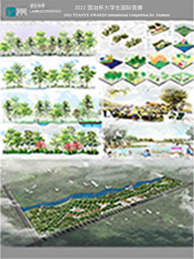 绿荫里-丰收渠带状绿地公园景观设计